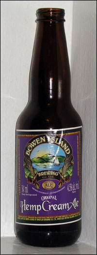 Bowen Island Original Hemp Cream Ale