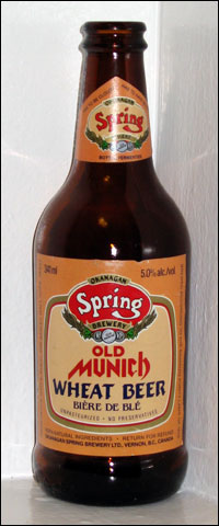 Okanagan Spring Old Munich Wheat Beer (1990)