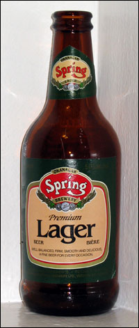 Okanagan Spring Premium Lager (1990)