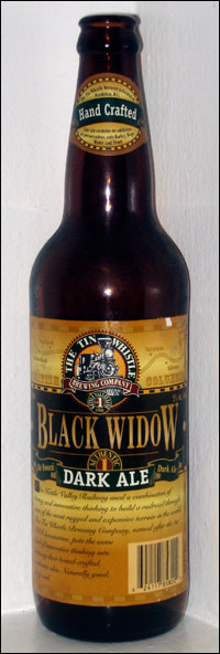 The Tin Whistle Brewing Company Black Widow Dark Ale