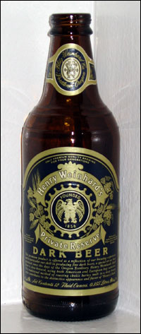 Henry Weinhard's Private Reserve Dark Beer